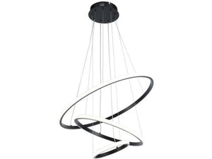 Mitea Lighting LED visilica 600mm 50W 3CCT M10902-3 B