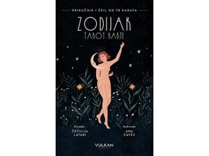 Zodijak tarot karte-priručnik i špil od 78 karata