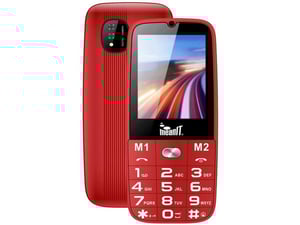 MeanIT Mobilni telefon, 2,4" ekran, Dual SIM, BT, SOS dugme