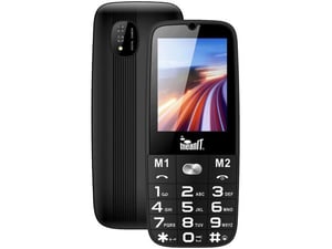 MeanIT Mobilni telefon, 2,4" ekran, Dual SIM, BT, SOS dugme