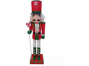 Novogodišnja dekoracija Drveni vojnik TG3806