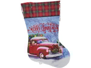 Novogodišnja dekoracija Ukrasna čarapa 02S0031