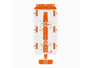 Zastitno Staklo Tempered glass 2.5D dust free za iPhone 14 Pro 6.1 crni