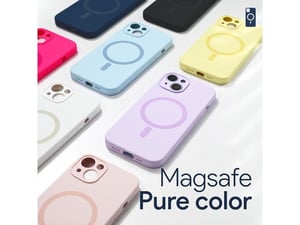Torbica Magsafe Pure color za iPhone 13 Pro 6.1 pink