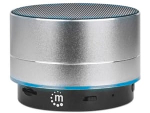 Manhattan Bluetooth zvučnik 165327 LED, 3W metalic