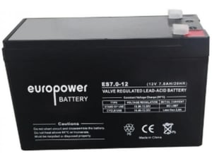 Europower UPS Battery ES12-7 12V 7Ah