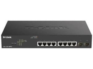 D-Link LAN Switch DGS-1100-10MPV2/E 10/100/1000Mbps 8port/2SFP Smart