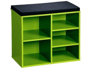 Kesper Mini cipelarnik zeleni sa jastukom za sedenje 51,5 x 48 x 29,5 cm KSP15962