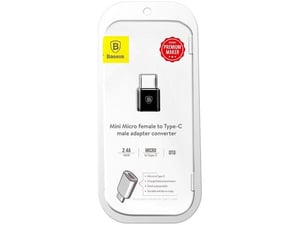 Adapter Baseus Type-C muški na Micro USB ženski