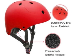 Kaciga za trotinet,rolere,skateboard M 54-58 cm