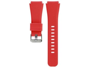 Silikonska narukvica za pametni sat crvena 22mm