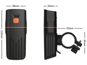 Svetlo za trotinet Luces Extrenas 1 (sa ugrađenom baterijom)