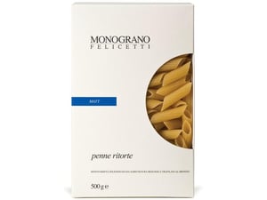Felicetti Testenina Penne ritorte Monograno, 500g