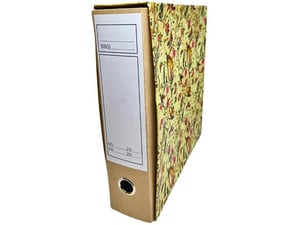 Etnoria Eko dekupaž registrator Pevanija za dokumenta,kancelarijski ukras i pribor za radni sto,sa zaštitnim premazom za dugotrajnu upotrebu