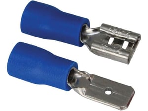 Commel Utičnica i priključak za žicu 0.5-1.5mm² 0.8x4.75mm 10+10kom