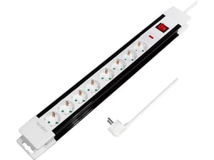 Logilink Produžni kabl sa prenaponskom zaštitom 8 mesta prekidač 3.0m