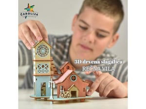 Čarolija shop 3D drvena slagalica Rečna vila