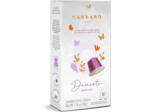 Carraro Kapsule za kafu Decerato in Capsules 10/1 52g