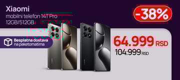 Xiaomi mobilni telefon 14T Pro 12GB/512GB na shoppster