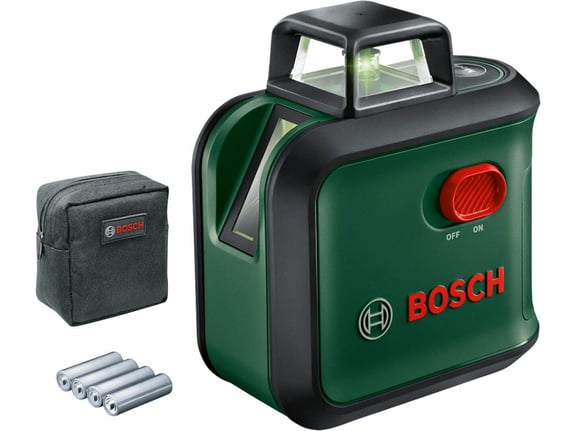 Bosch Samonivelišući laser za linije sa zelenim zrakom AdvancedLevel 360, 3 linije 0603663B03