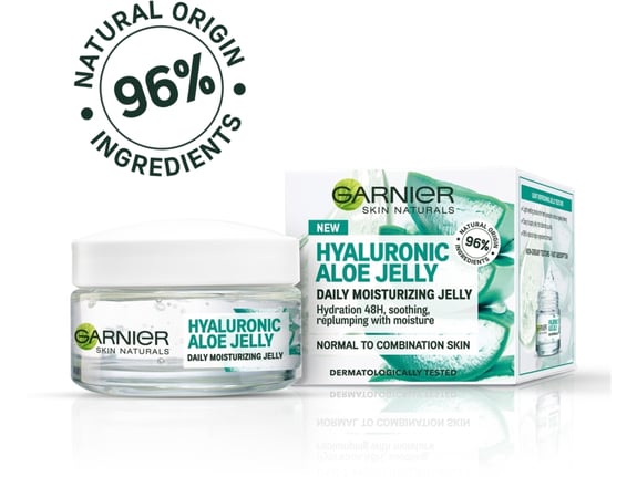 Garnier Hidratantni gel za lice za normalnu kožu Skin Naturals Hyaluronic Aloe Jelly 50ml
