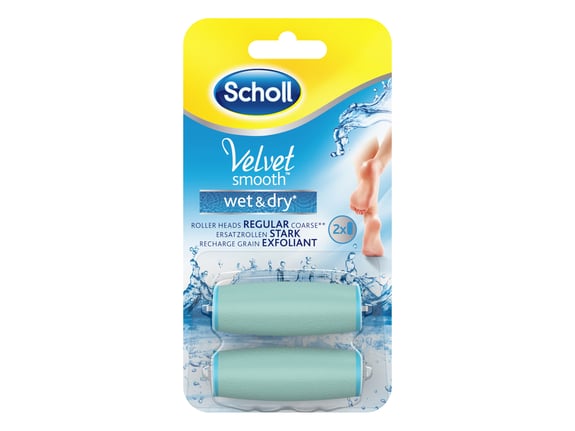 Scholl Velvet Smooth Wet and Dry zamenske glave za turpiju