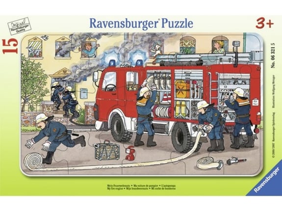 Ravensburger puzzle (slagalice) - Hrabri vatrogasci u akciji RA06321