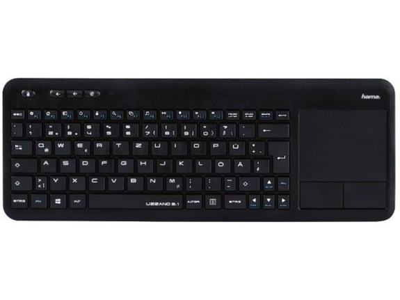 Hama Tastatura TV/PC UZZANO III + ugradjeni miš, bezična