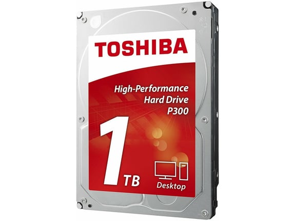 TOSHIBA 1TB 3.5inch, SATA III, 64MB, 7200rpm, P300 serija - HDWD110UZSVA