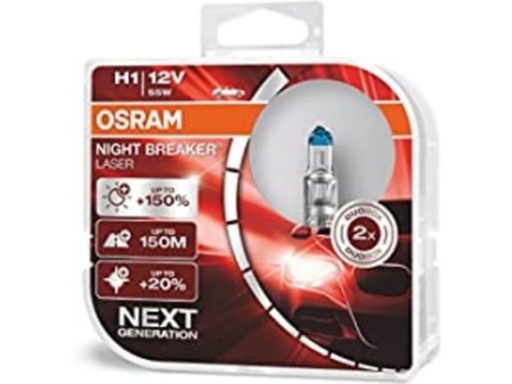 Osram Sijalica H1 12V 55W Night Breaker laser 150 % duo box