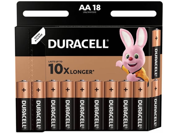 Duracell Baterije Basic AA 18 kom