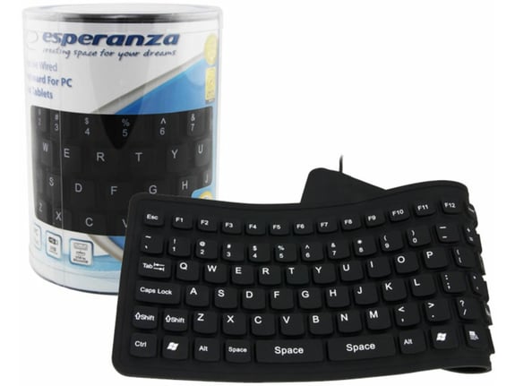 Esperanza Silikonska tastatura EK126K