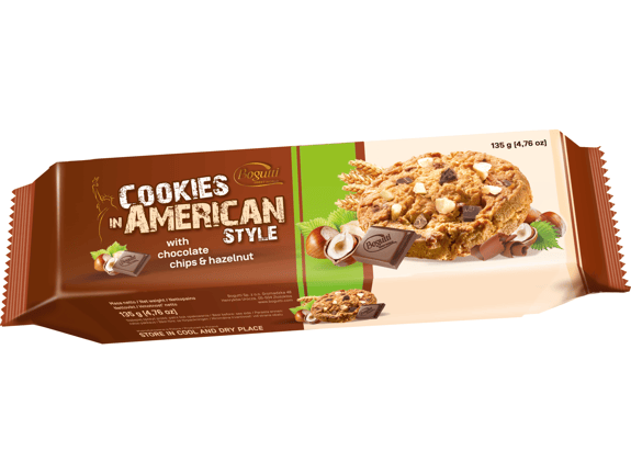 Bogutti American cookies čoko-lesnik 135 g