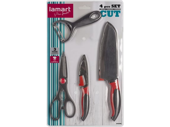 Lamart Set noževa i makaze LT2098