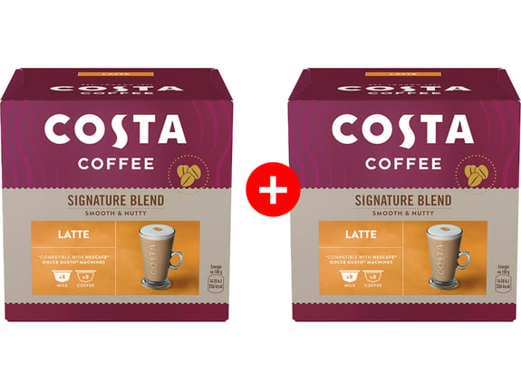 Costa Coffee Kapsule Latte DGC 1+1