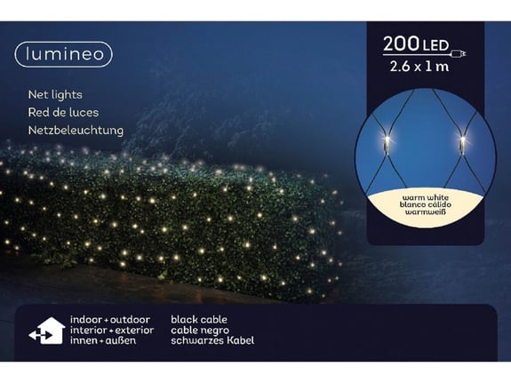 Novogodišnje LED net sijalica 100x260cm - 200 lampica