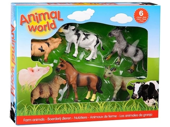 JohnToy animal world Domaće životinje u kutiji 26785