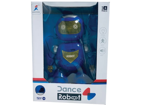Igračka Svetleći plavi robot