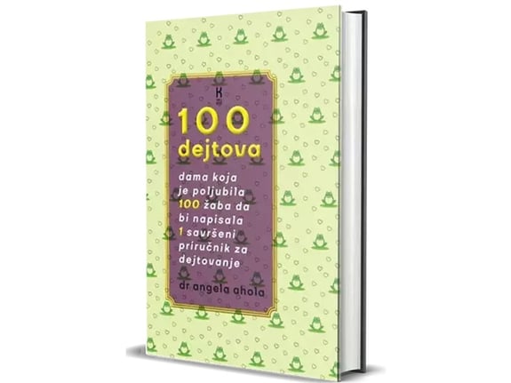 100 dejtova: dama koja je poljubila 100 žaba da bi napisala jedan savršeni priručnik za dejtovanje - Angela Ahola