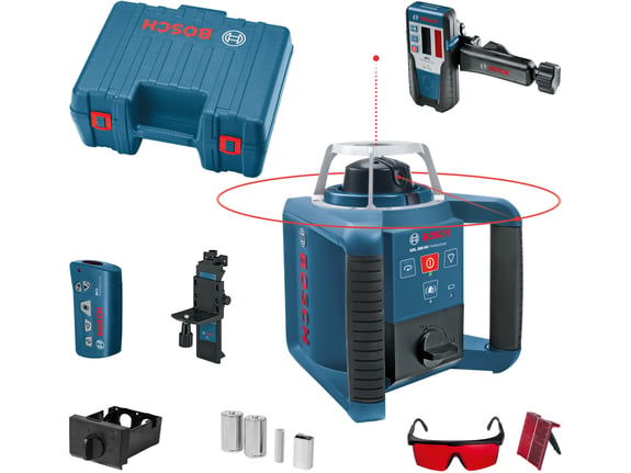 Bosch Rotacioni laser GRL 300 HV + LR1 + RC1 + WM4 0601061501