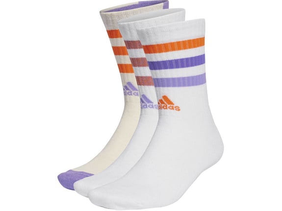 Adidas UNISEX čarape Bold 3-Stripes Cushioned Crew 3 Pairs Socks