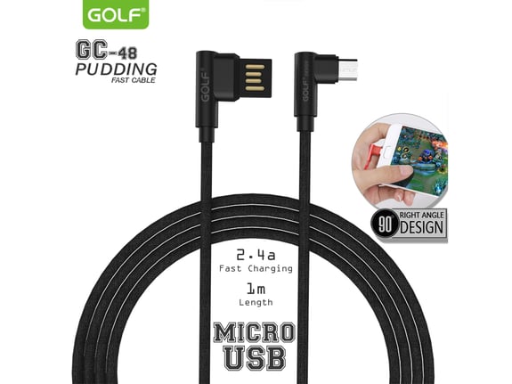 Golf Mikro USB kabl 1m  GC-48m