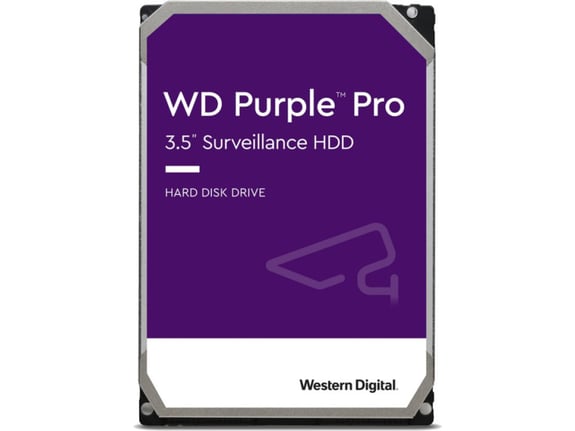 WD Company Disk HDD 10TB WD101PURP SATA3 256MB Purple Pro