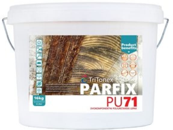 Tritonex Parfix PU71 16 kg 2K poliuretanski lepak