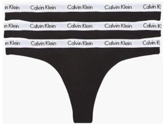Calvin Klein Ženski donji veš tanga set 3kom