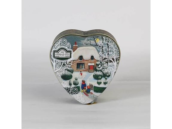 Ahmad Čaj Small Heart caddy Earl grey 30g