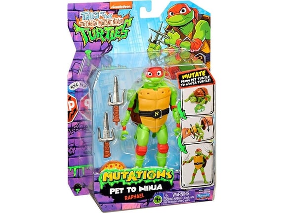 TMNT Figura Rafaelo Mutant 2u1