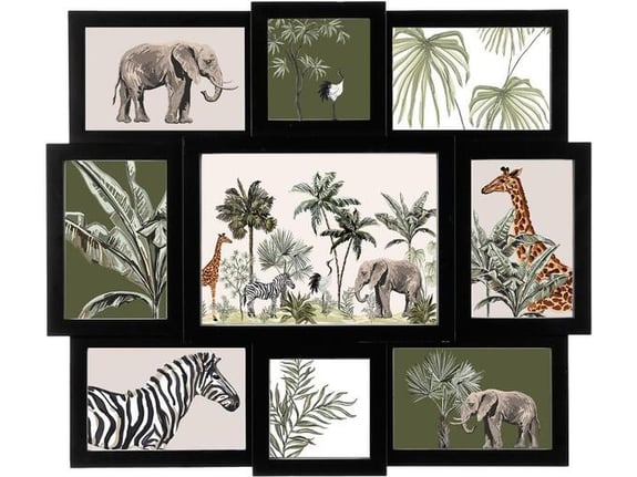 Atmosphera Ram za 9 slika 48.5x3x42.5cm