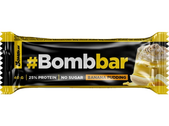 Bombbar Preliveni bar Banana puding 40g