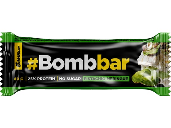 Bombbar Preliveni bar Pistaći meringue 40g